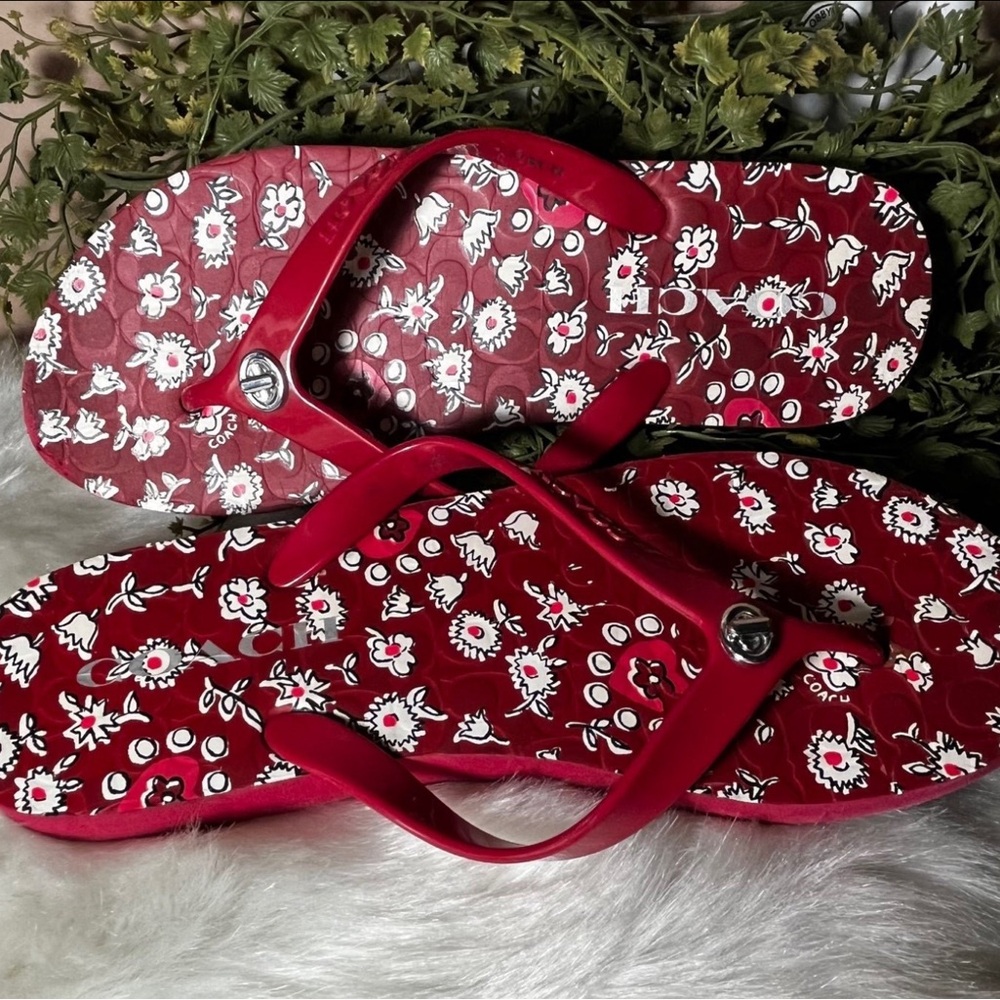 Coach Sandal Flip Flops (6-7) - Picture 2 of 5